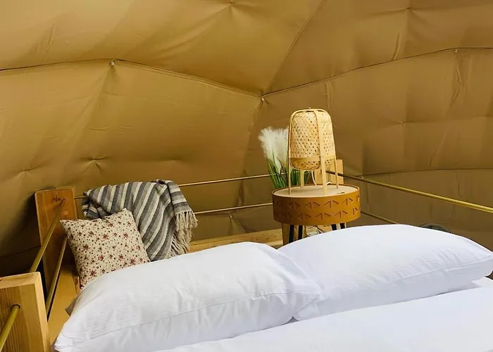 Luksusowy namiot Idyllaglamp- Glamping Boho Dzbadzek