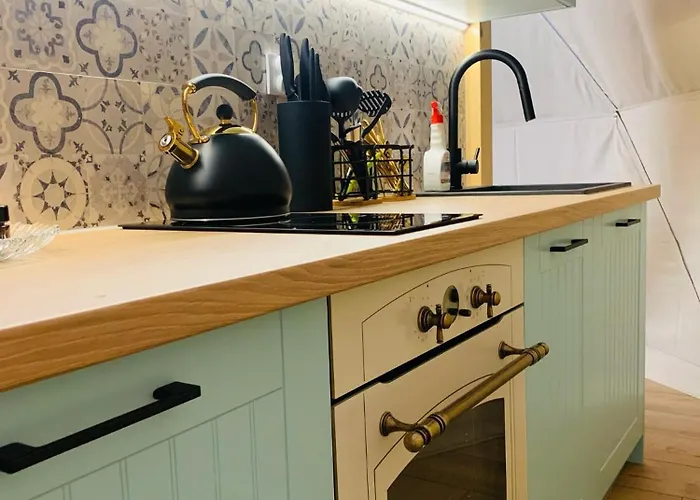 Luksusowy namiot Idyllaglamp- Glamping Boho Dzbadzek